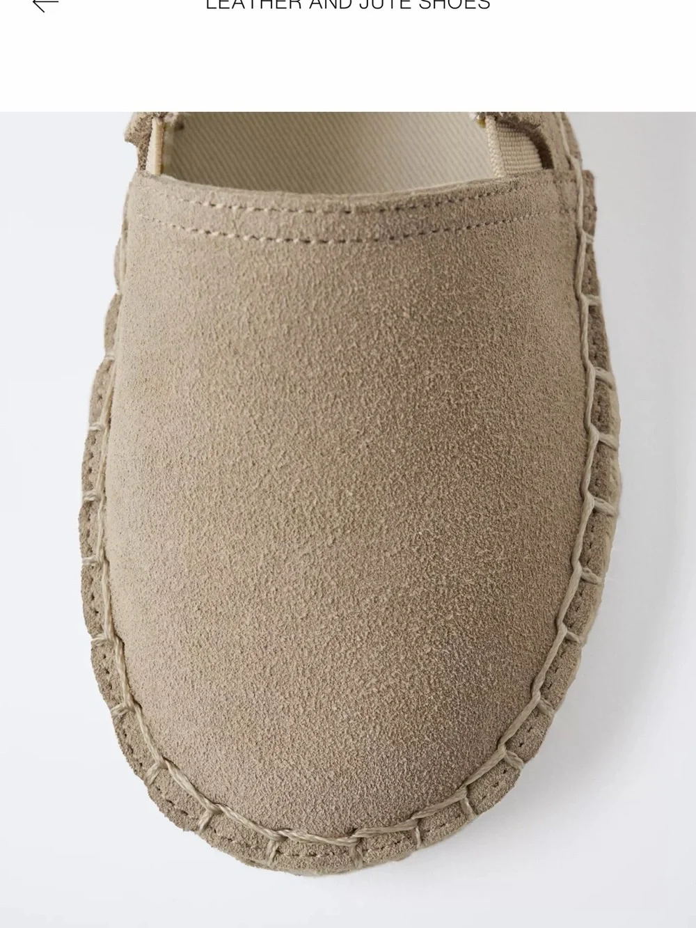 Zara soft tan